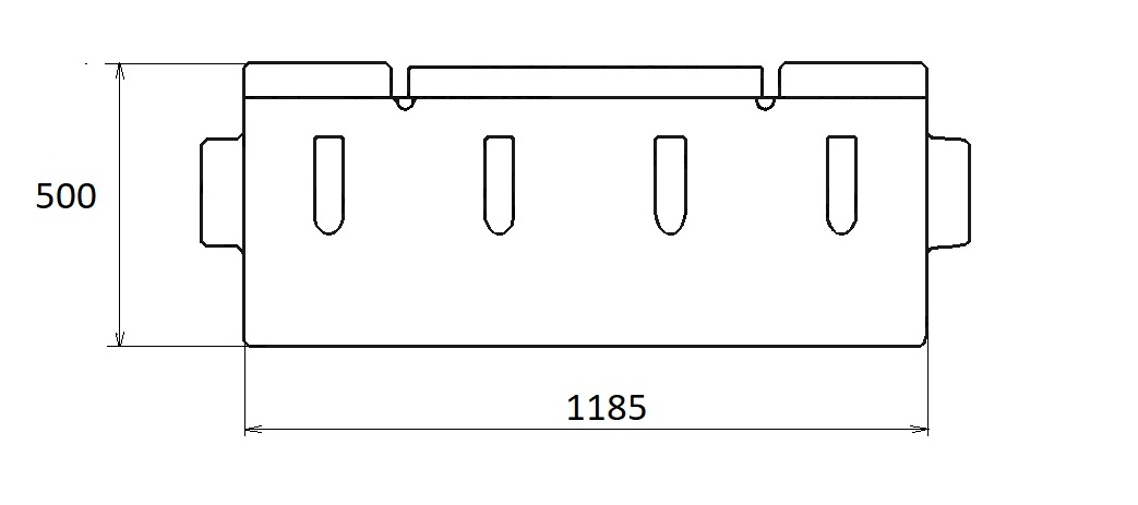 средний модуль плавучести (длина)